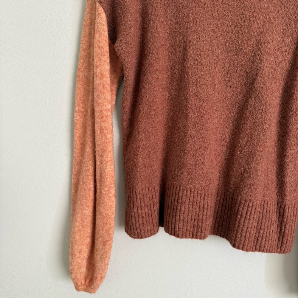 Madewell Payton Merino Wool and Alpaca Blend Colorblock Sweater - Picture 9 of 13